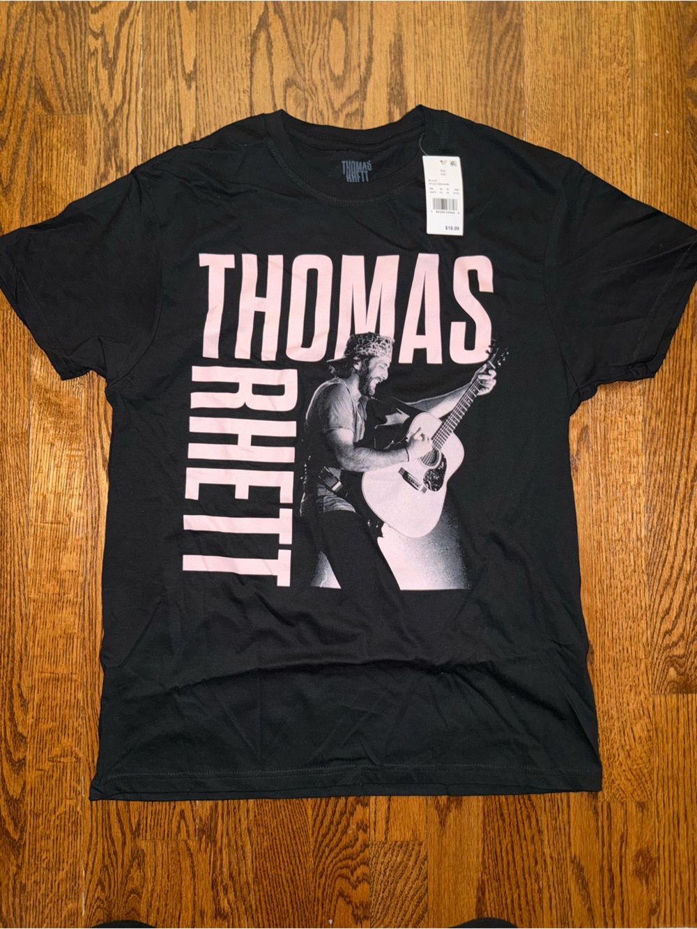 Thomas Rhett Black & Pink Graphic Tee